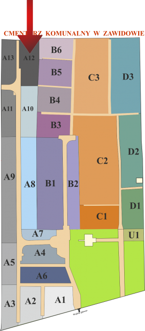 Brak mapy sektorowej