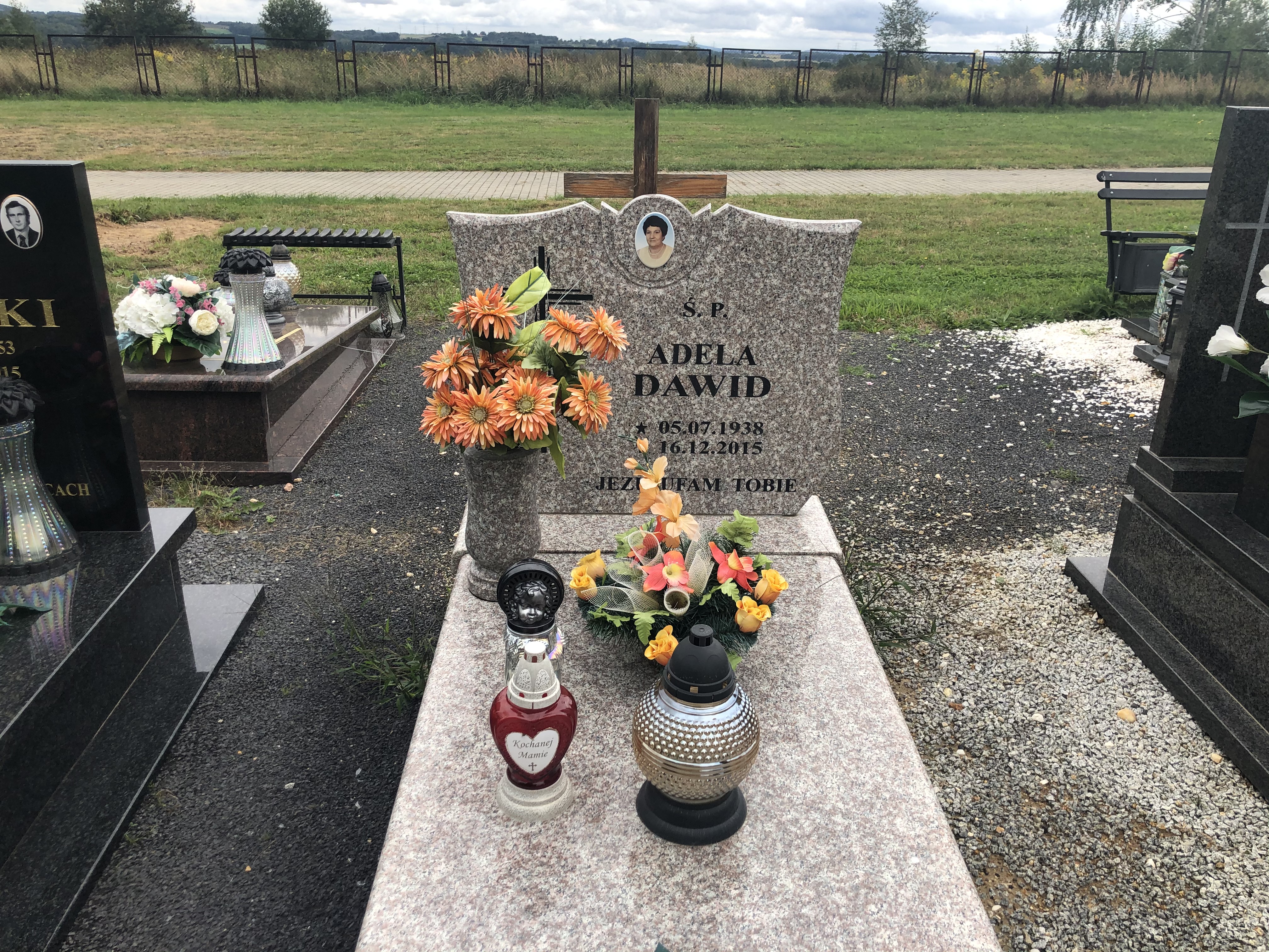 Adela Dawid 1938 Zawidów - Grobonet - Wyszukiwarka osób pochowanych