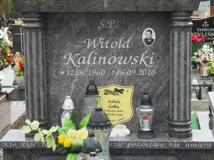 Witold Kalinowski 1960 Zawidów - Grobonet - Wyszukiwarka osób pochowanych