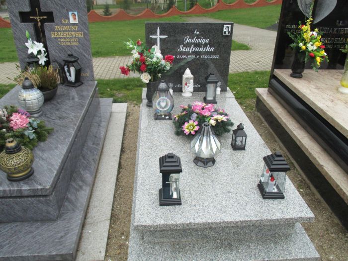 Grób Jadwiga Szafrańska