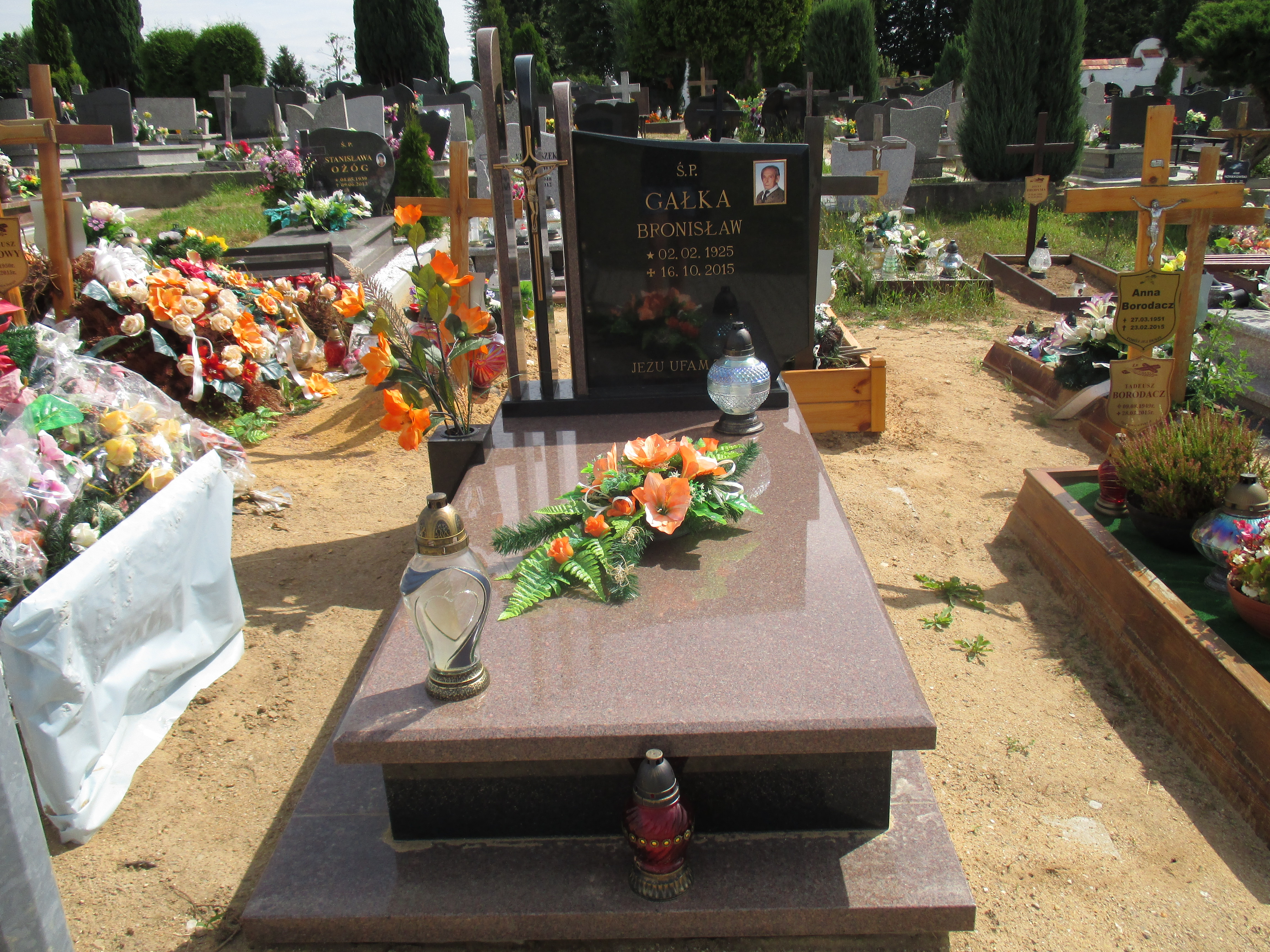 Grób Stefania Gałka