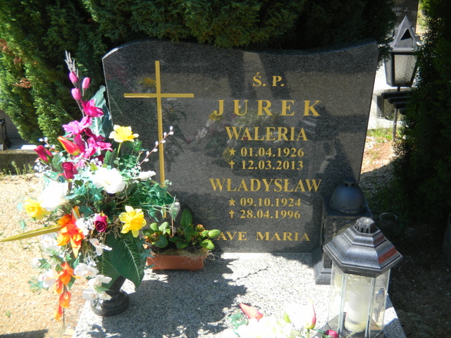 Waleria Jurek 1926 Zawidów - Grobonet - Wyszukiwarka osób pochowanych