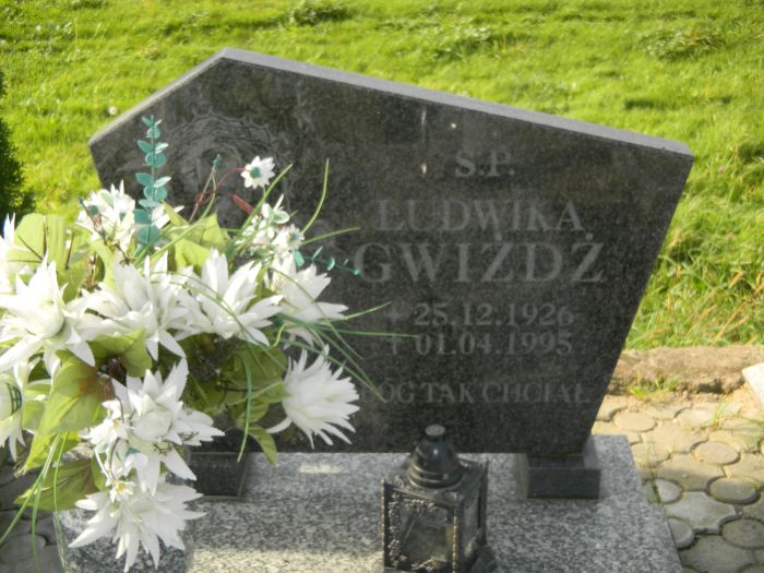 Ludwika Gwiżdż 1926 Zawidów - Grobonet - Wyszukiwarka osób pochowanych