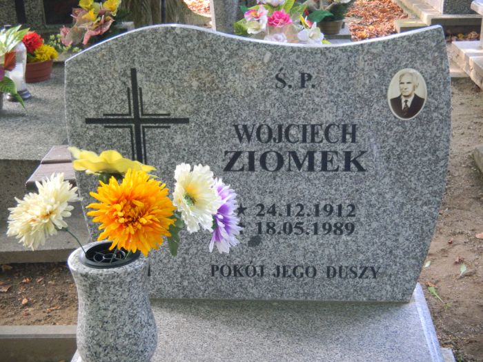 Wojciech Ziomek 1912 Zawidów - Grobonet - Wyszukiwarka osób pochowanych