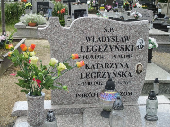 Katarzyna Legeżyńska 1912 Zawidów - Grobonet - Wyszukiwarka osób pochowanych