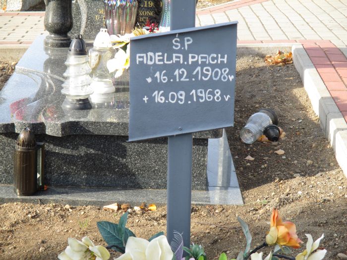 Adela Pach 1908 Zawidów - Grobonet - Wyszukiwarka osób pochowanych
