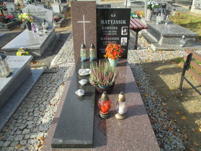 Karolina Matyjasik 1916 Zawidów - Grobonet - Wyszukiwarka osób pochowanych