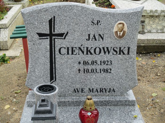 Grób Jan Cieńkowski