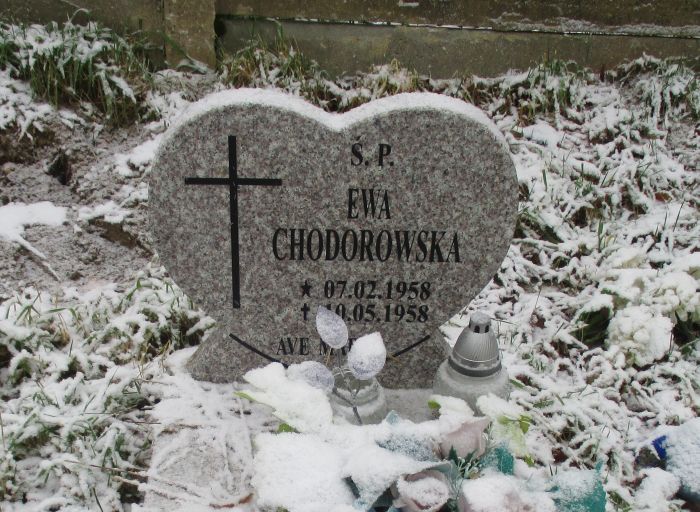 Ewa Chodorowska 1958 Zawidów - Grobonet - Wyszukiwarka osób pochowanych